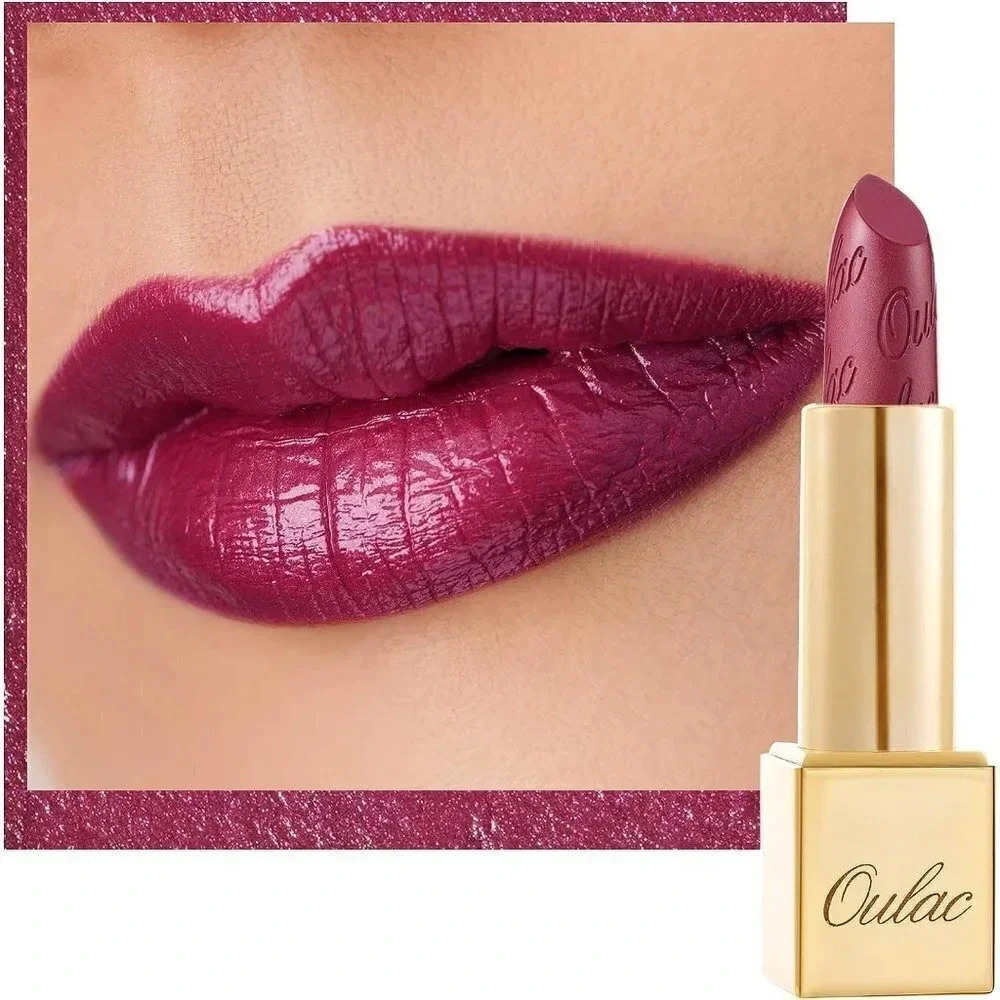 Oulac Women Metallic Purple Moisturizing High Impact Lipstick  Love Particle 03